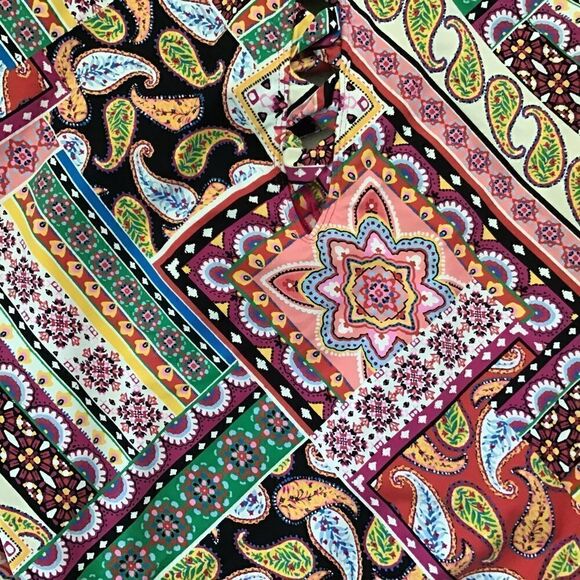 BLEU BY ROD BEATTIE Just Cool Lace-Up One-Piece Swimsuit Plus Size 20w - Picture 3 of 6